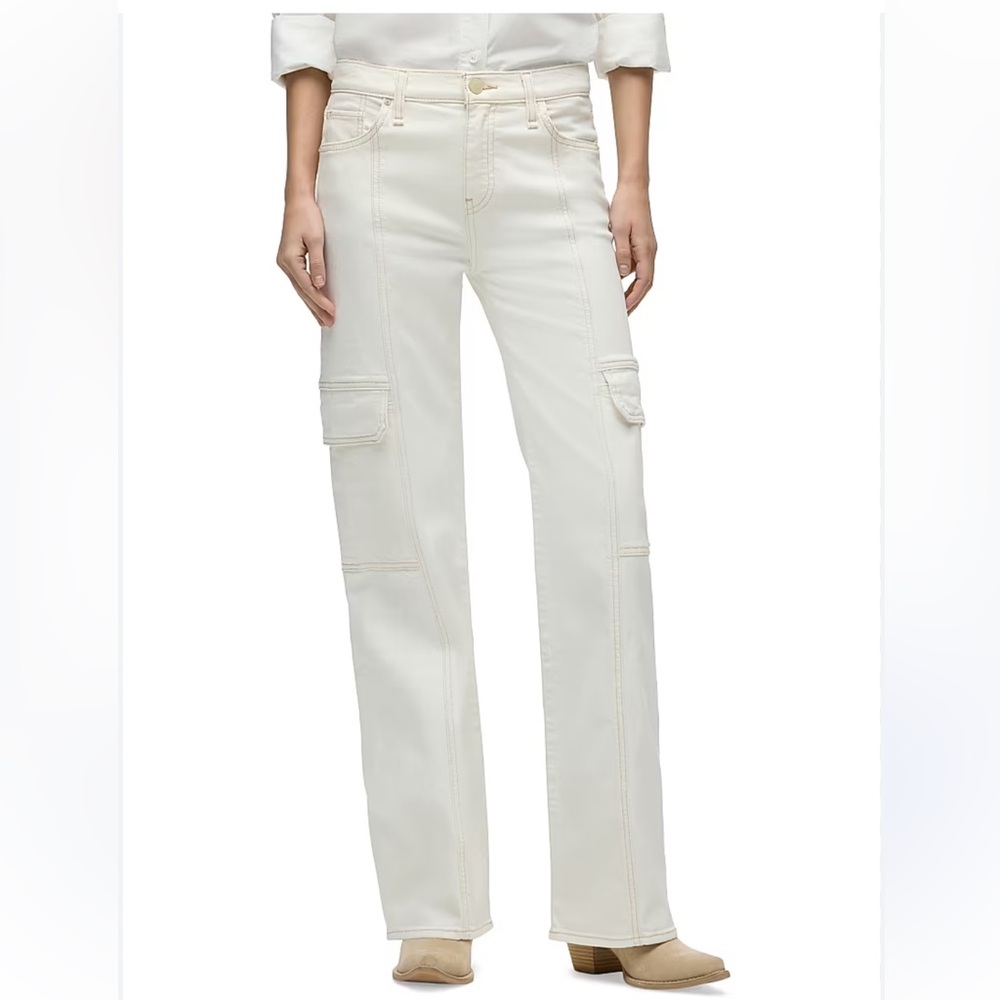 Hudson Rosie Jean Wide Leg White